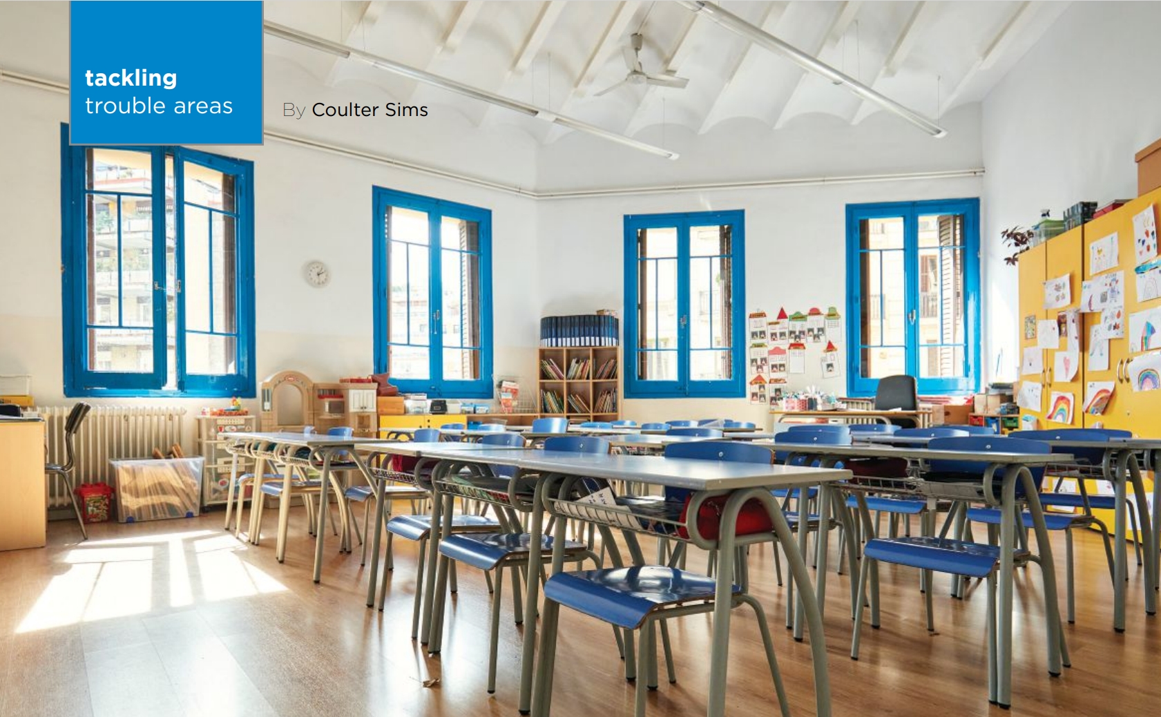 Coulter Sims - Navigating the Challenges of School Floor Care