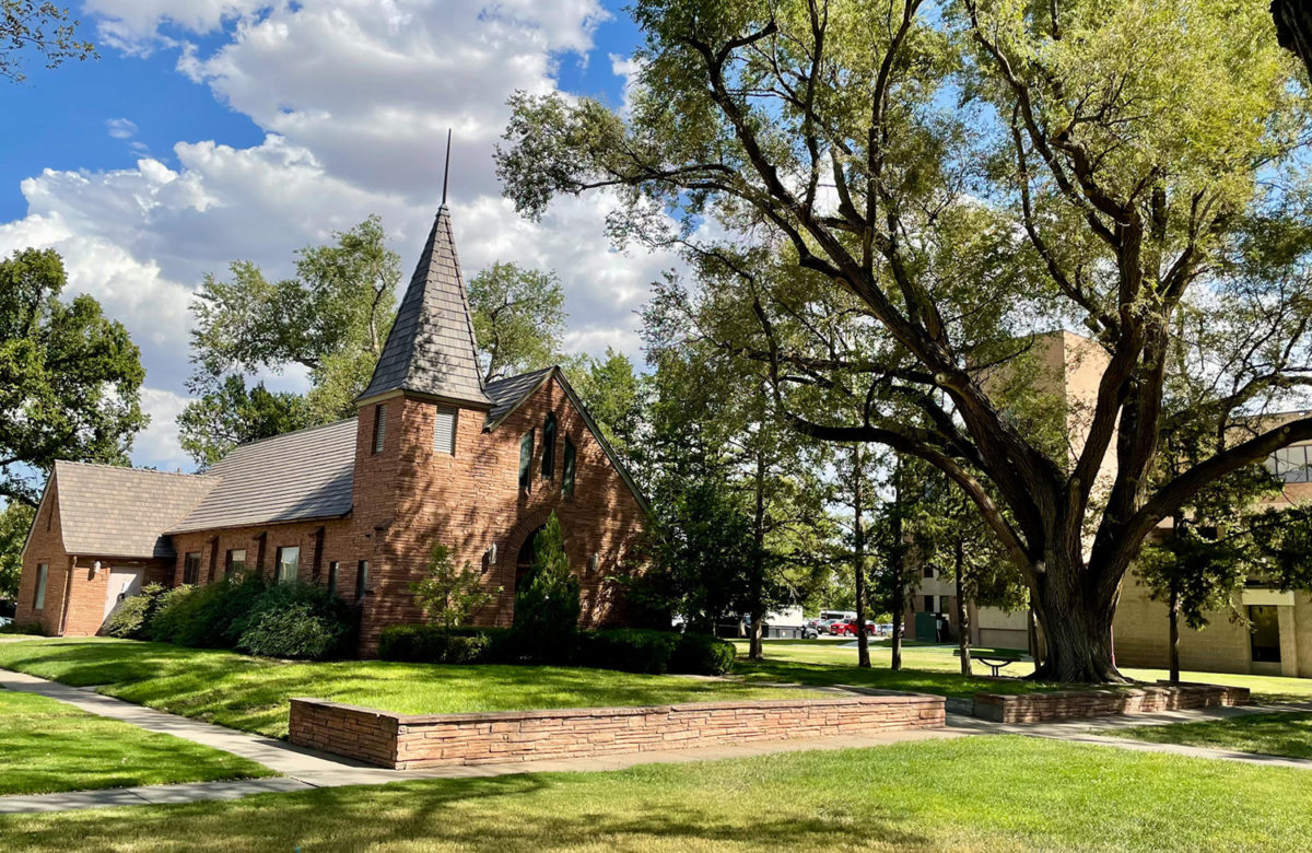 West Texas A&M campus building.