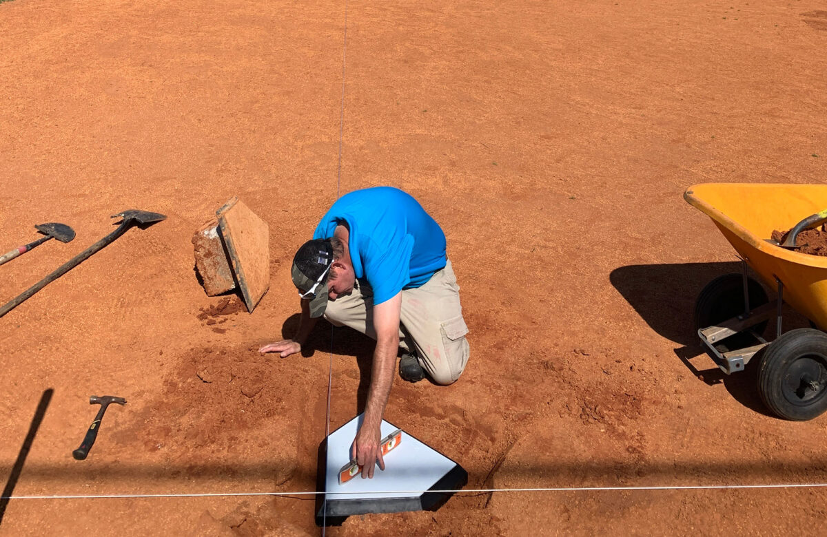 College Baseball Field