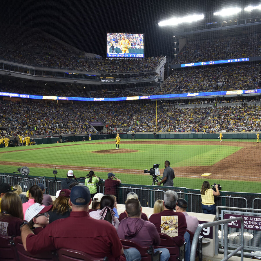Savannah Bananas Game at Kyle Field